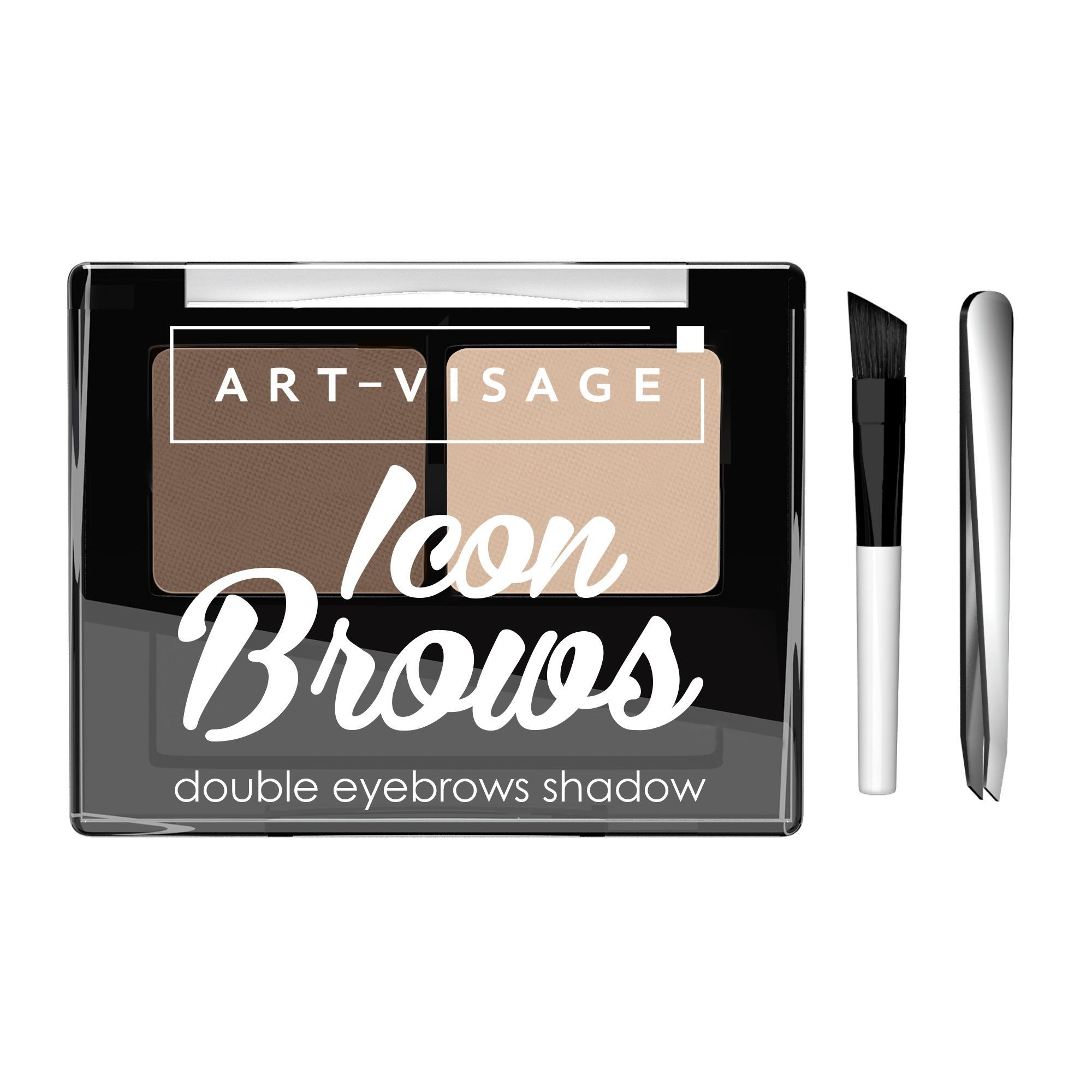 Art-Visage Двойные тени для бровей ICON BROWS 102